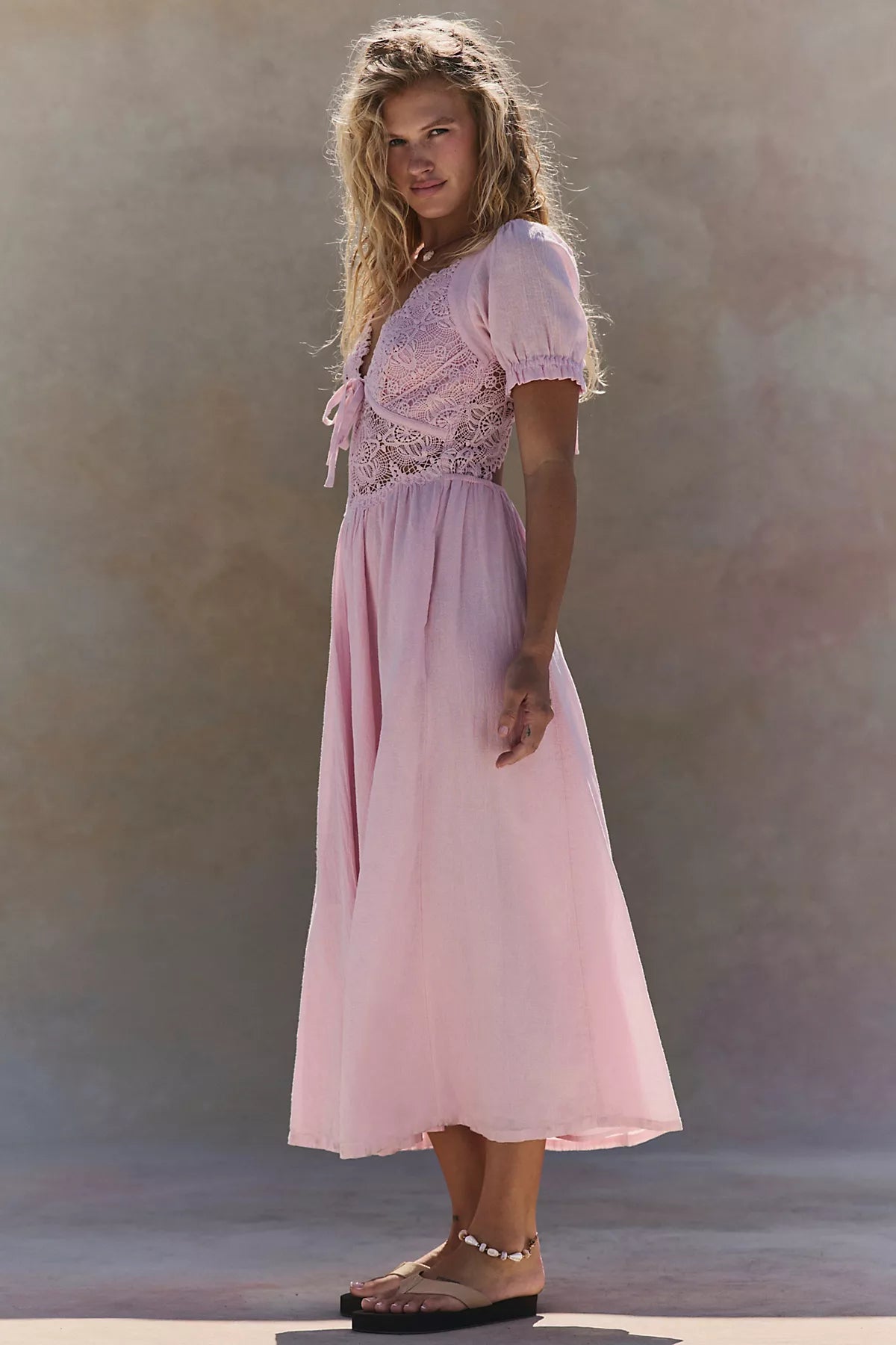 All You Need Is Lace Midi Dress