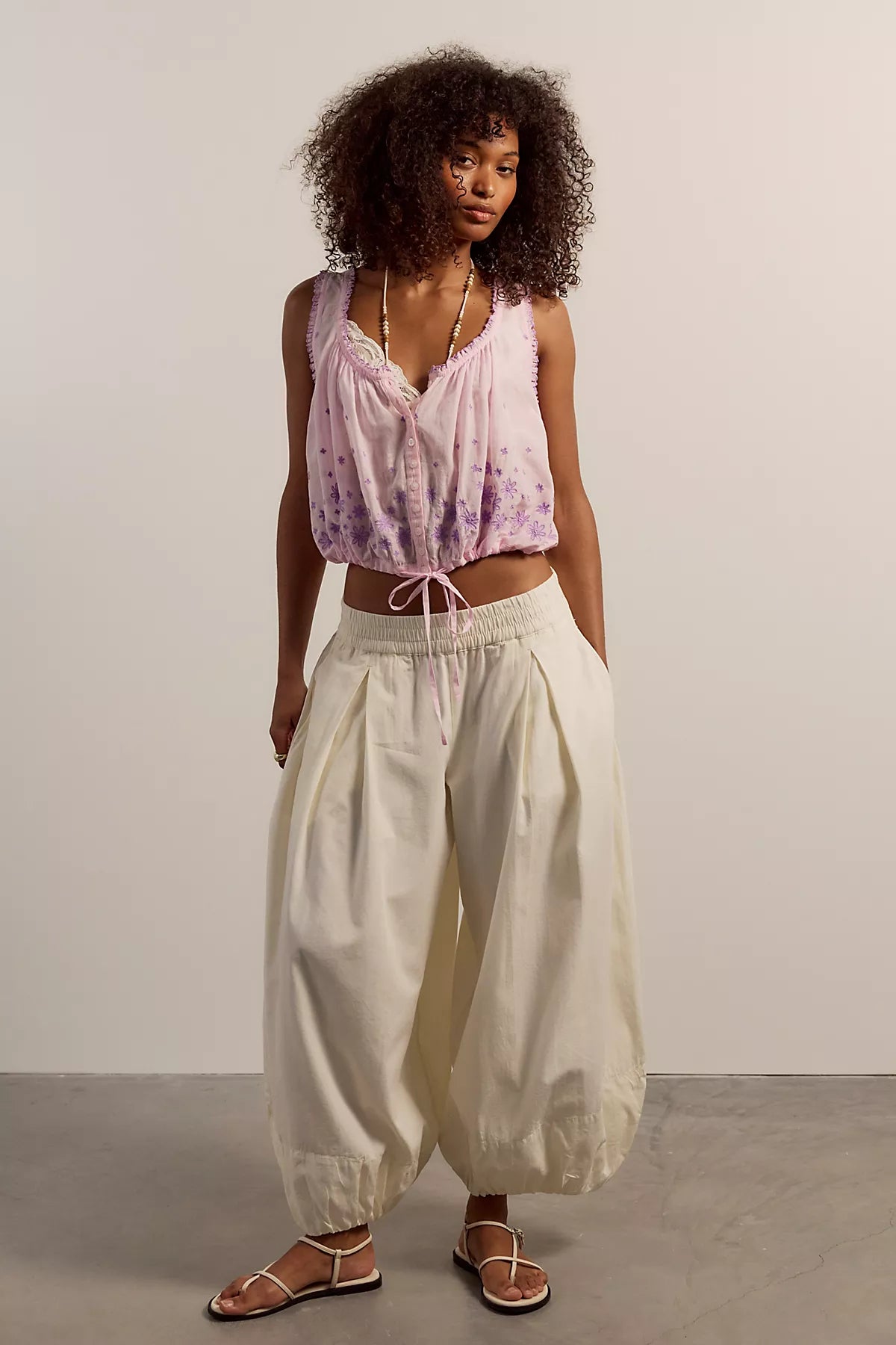 Cherry Scallop Top