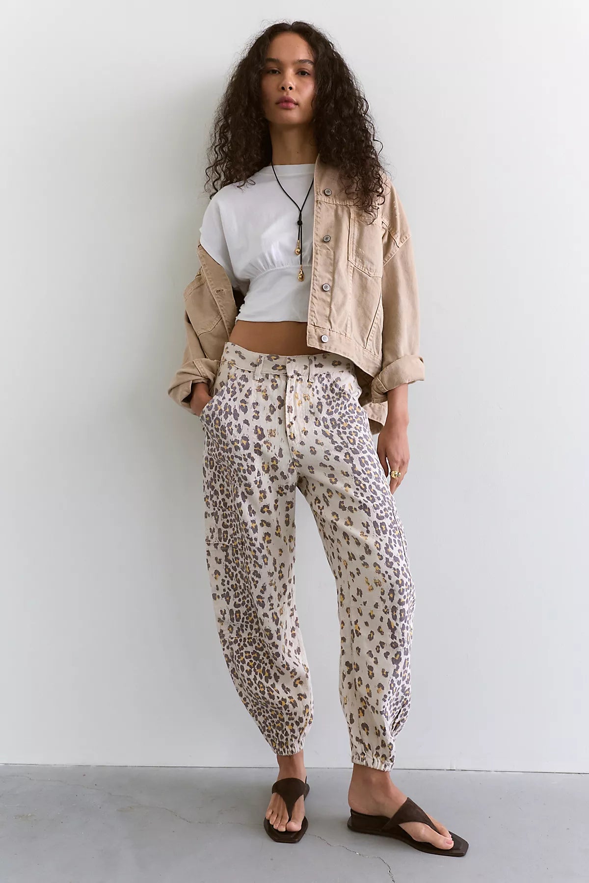 Citizens of Humanity Ciela Printed Balloon Utility Pants
