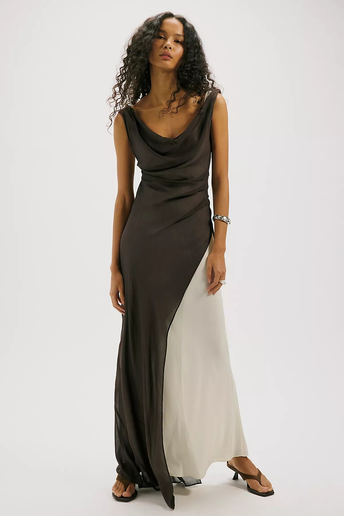 Bec + Bridge Augustin Asymmetrical Maxi Dress