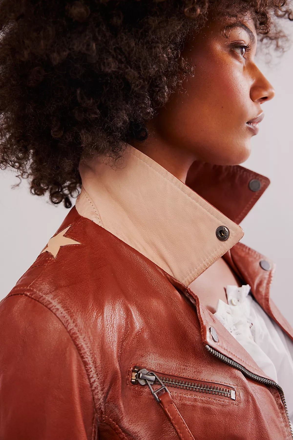 Christy Leather Moto Jacket