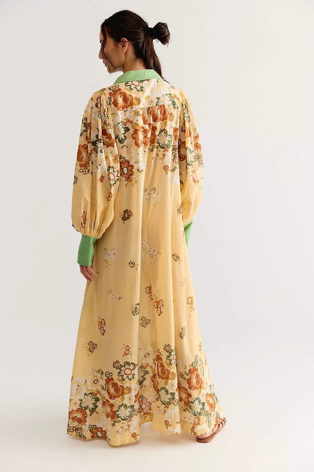 Bohemian Traders Blair Billow Maxi Shirtdress