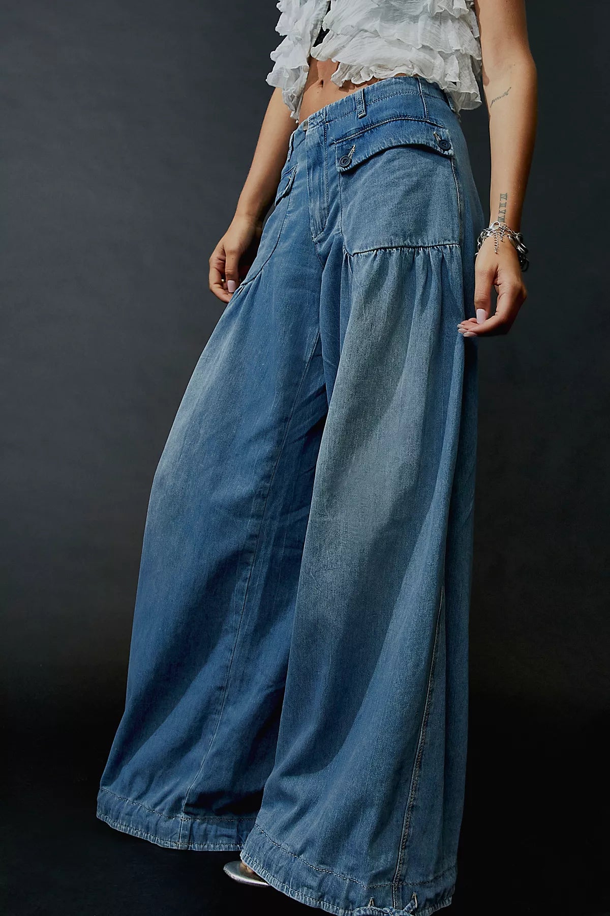 We The Free Lotus Balloon Jeans