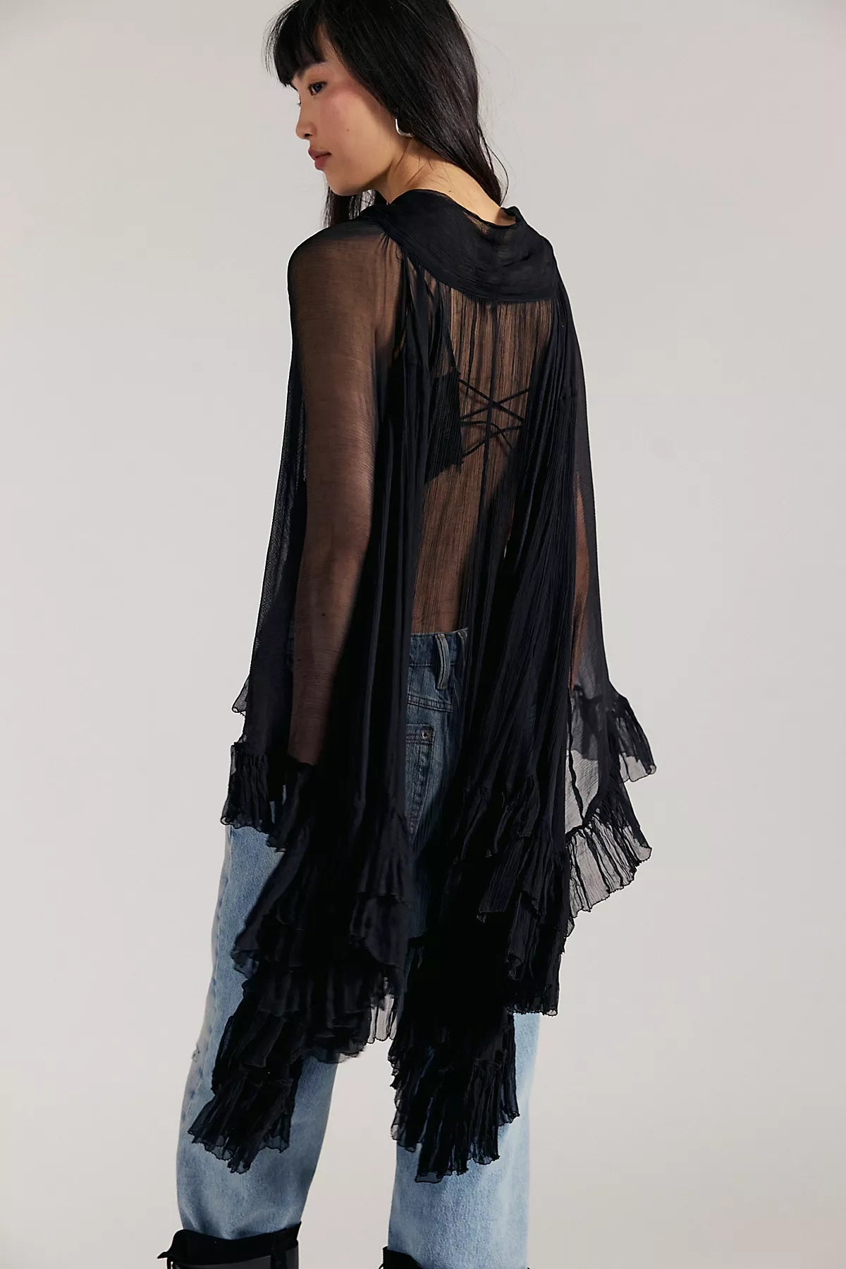 Full Sleeve Frill Top