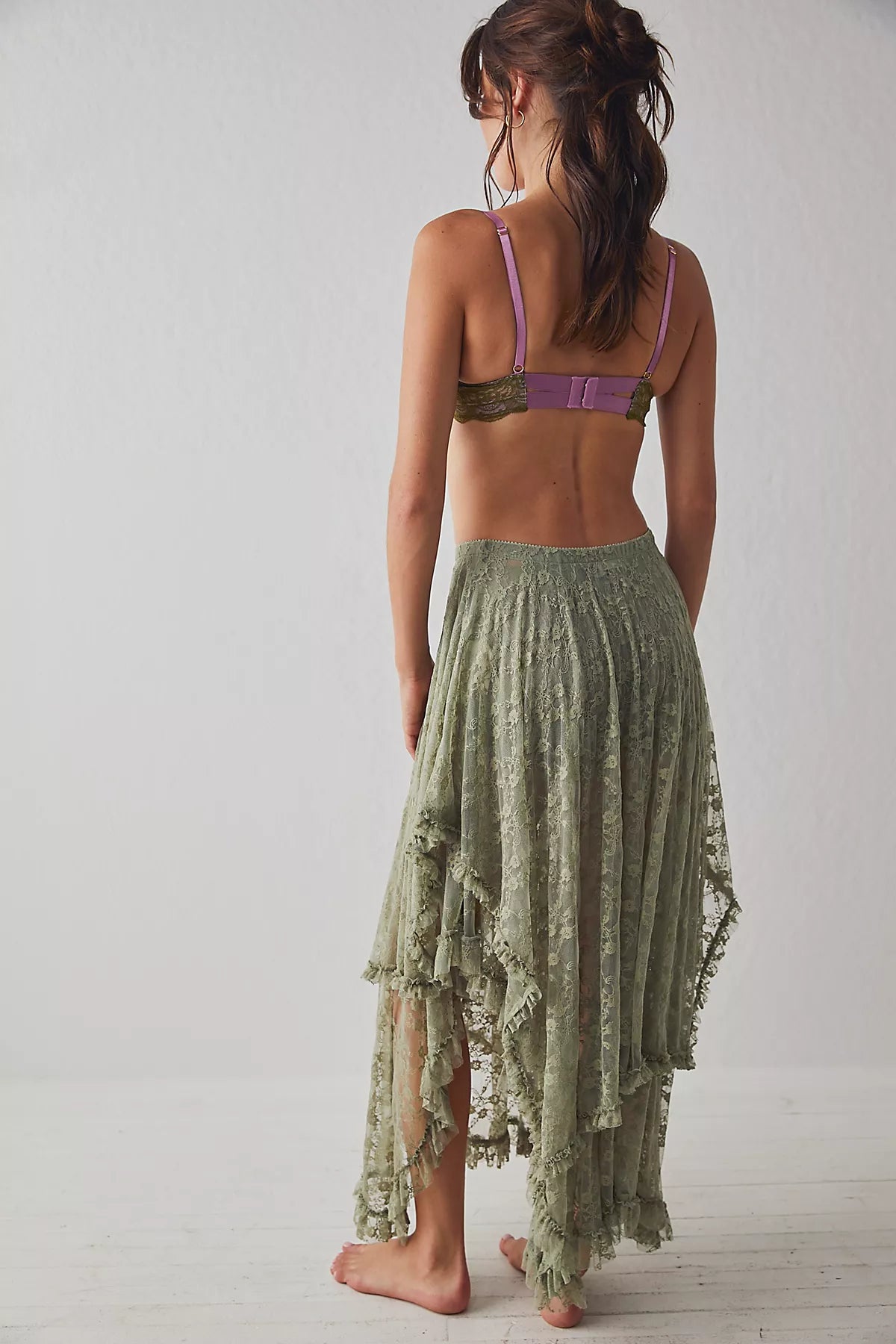 French Courtship Maxi Slip Skirt