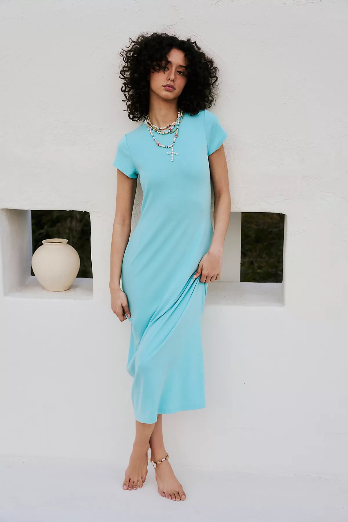 Good Feels Slim Midi Dress