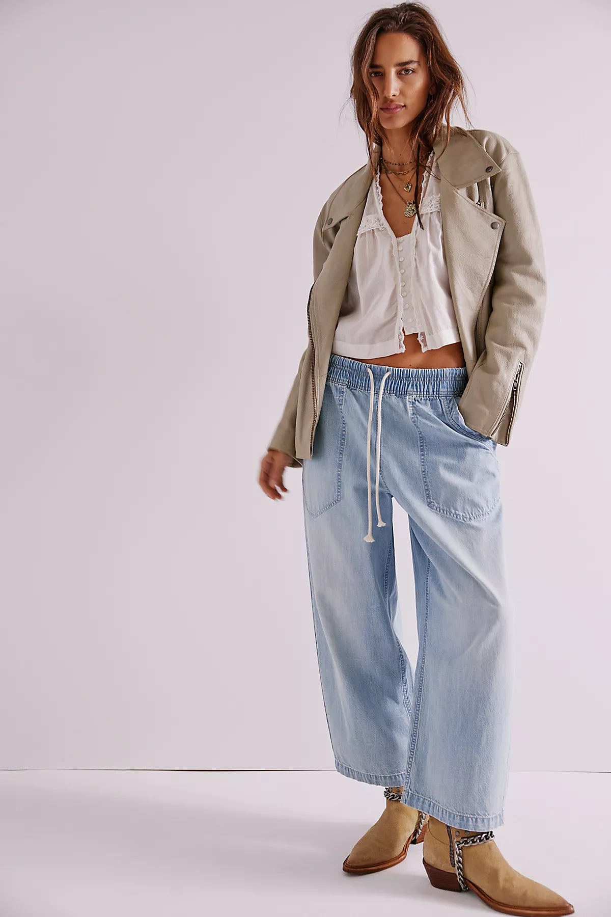 We The Free Easy Peasy Pull-On Jeans
