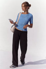 Circuit Ribbed Tee