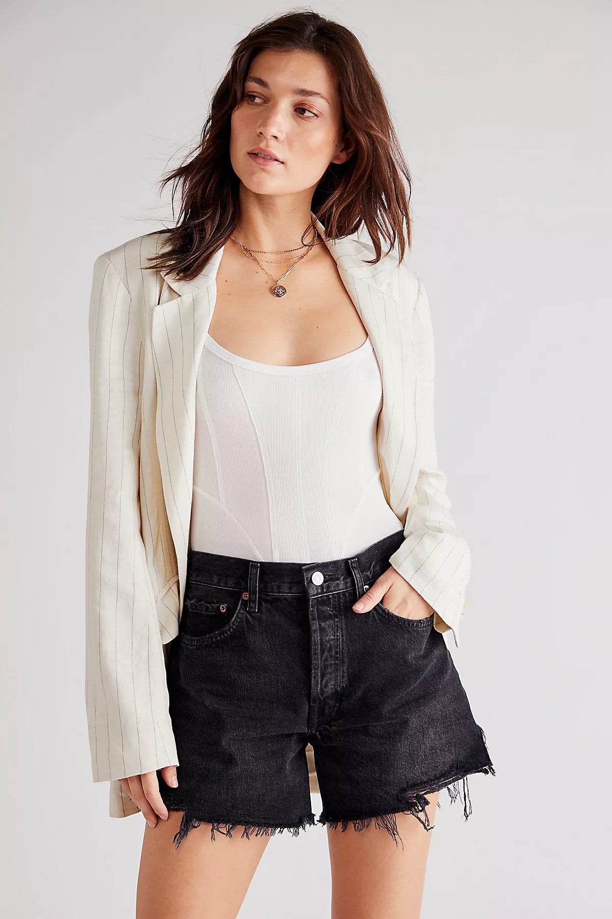 AGOLDE Parker Long Shorts