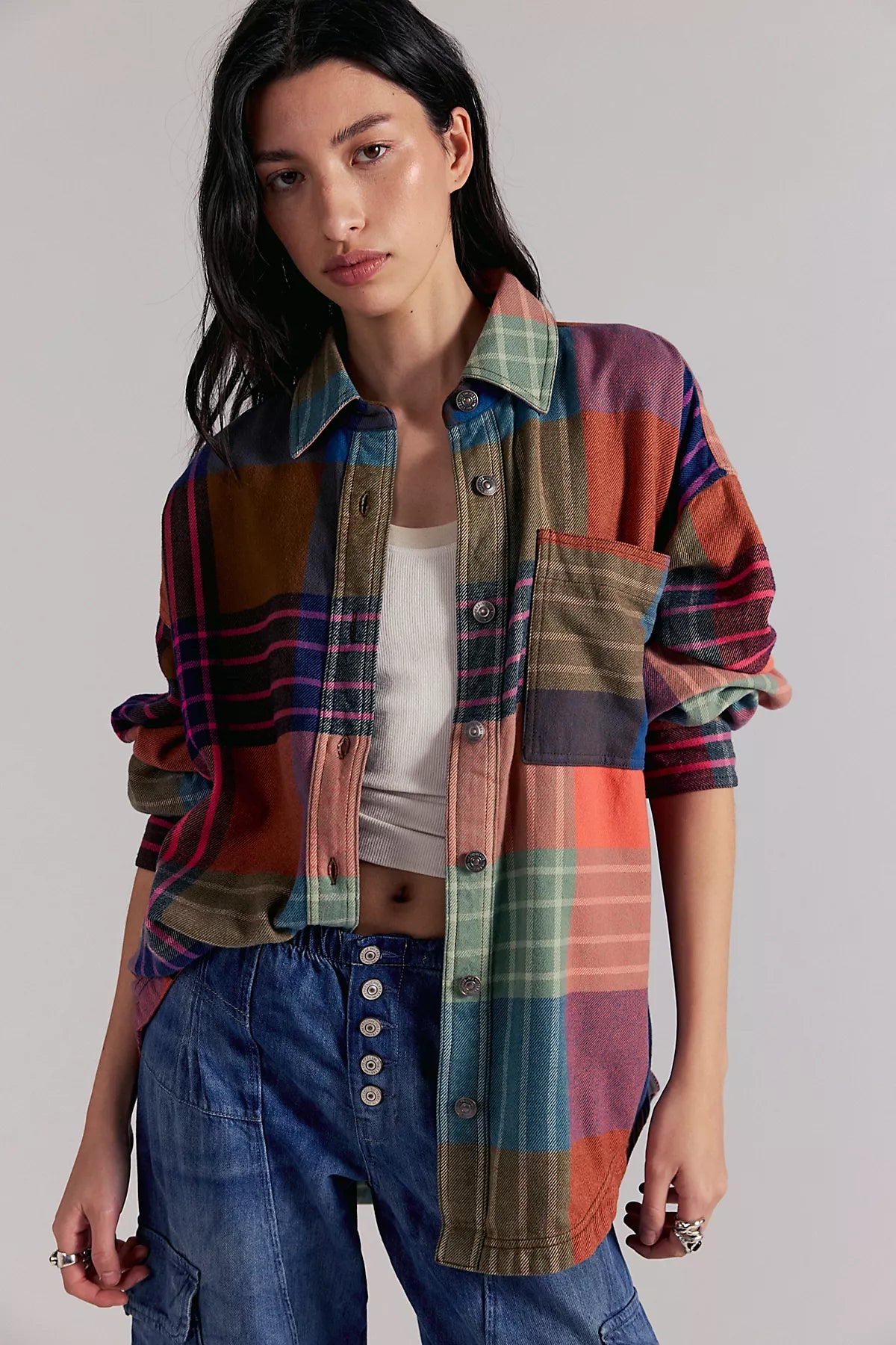We The Free Ashley Plaid Shirt