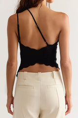 Clover One-Shoulder Top