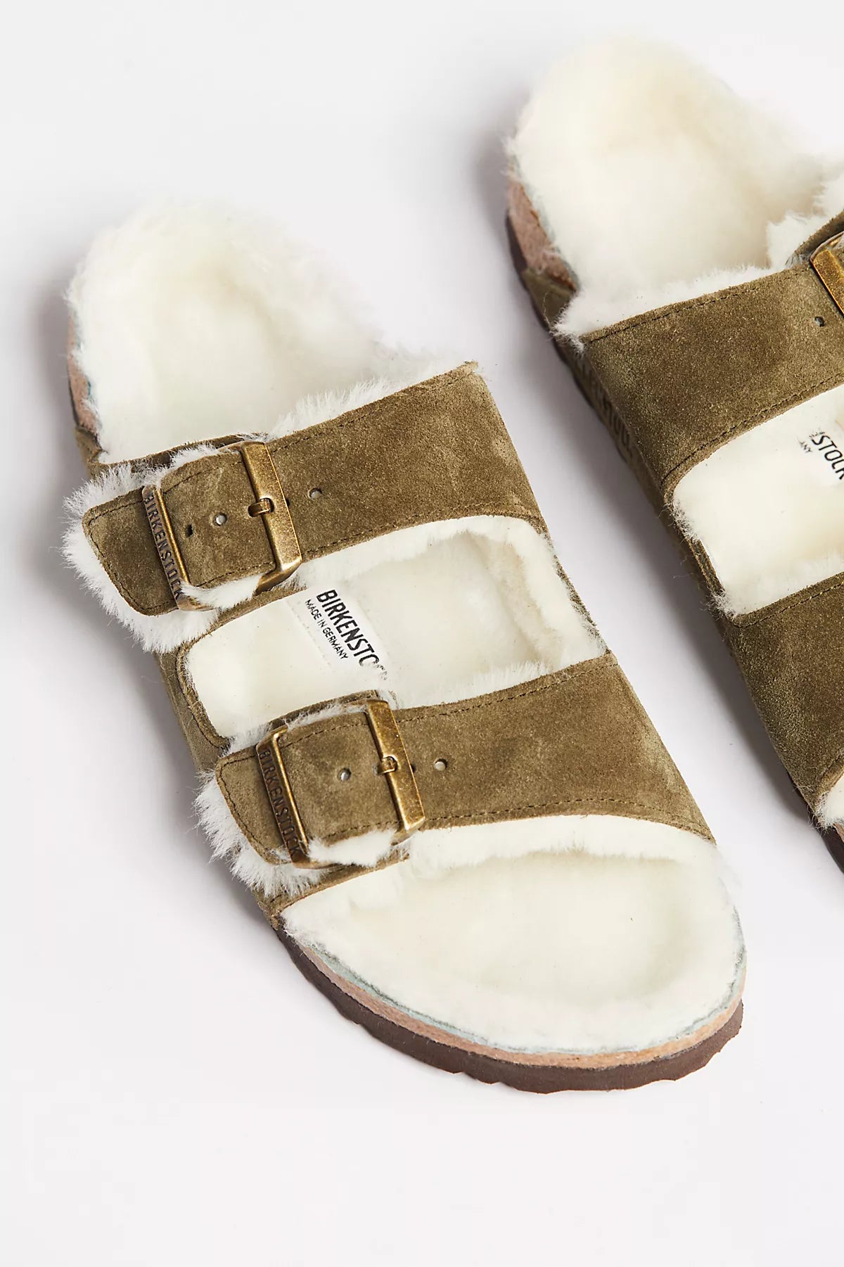Birkenstock Arizona Shearling Sandals