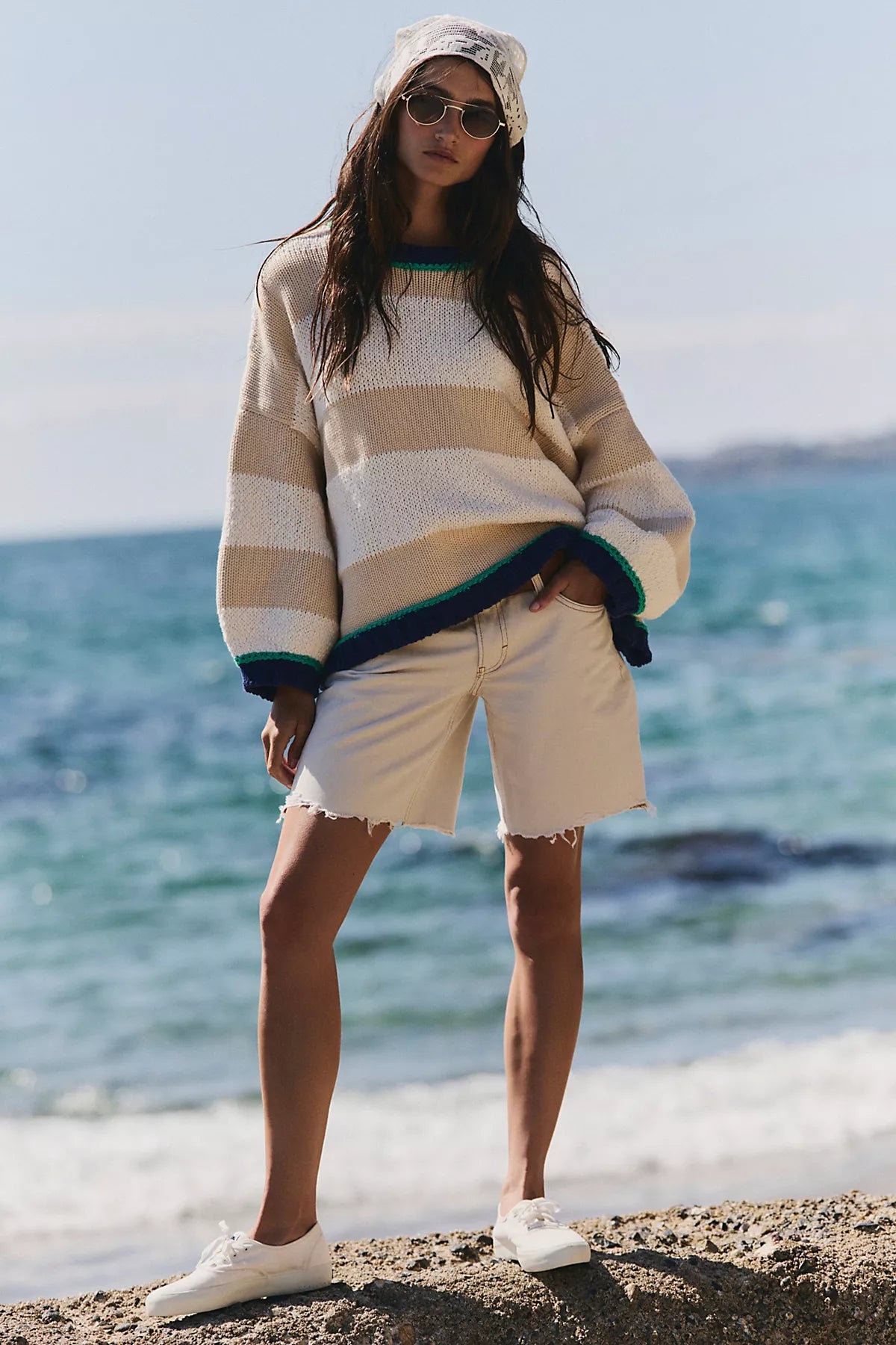 Beach Ball Chic Pullover