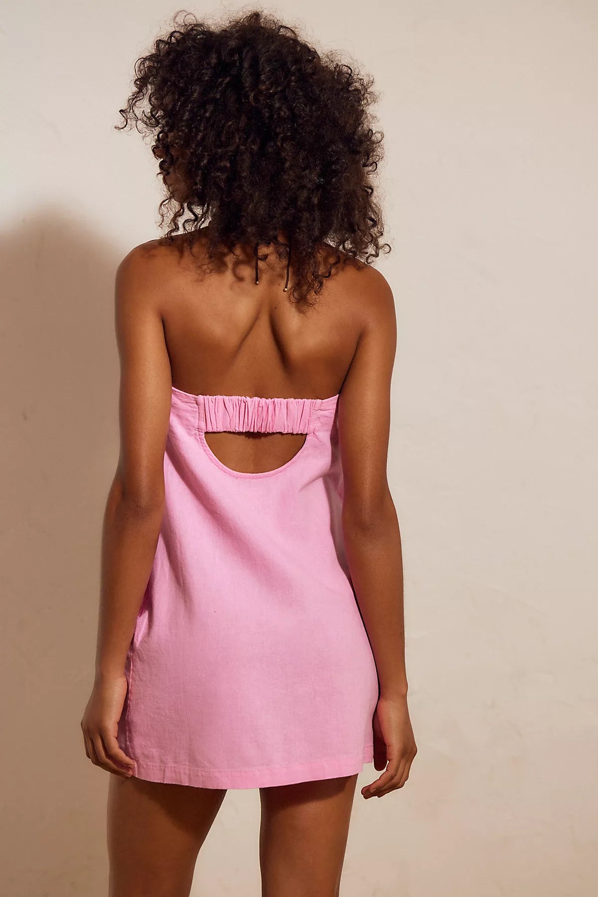 Essentially The Best Cotton-Linen Mini Dress