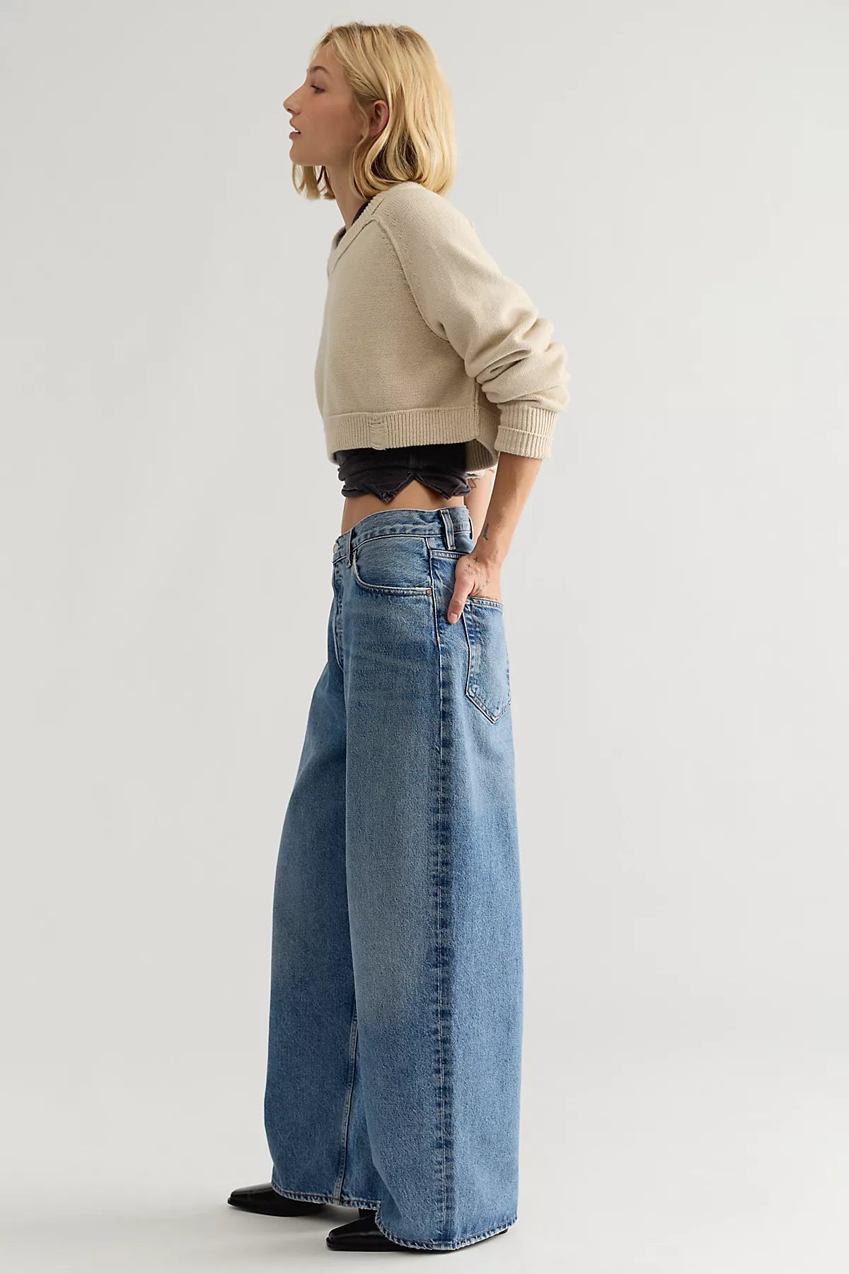 AGOLDE Rounded Baggy Jeans