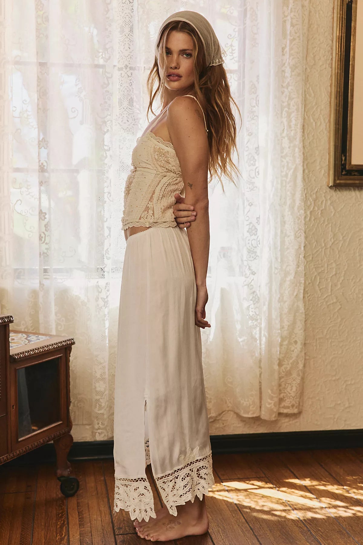 Buttercup Maxi Slip Skirt