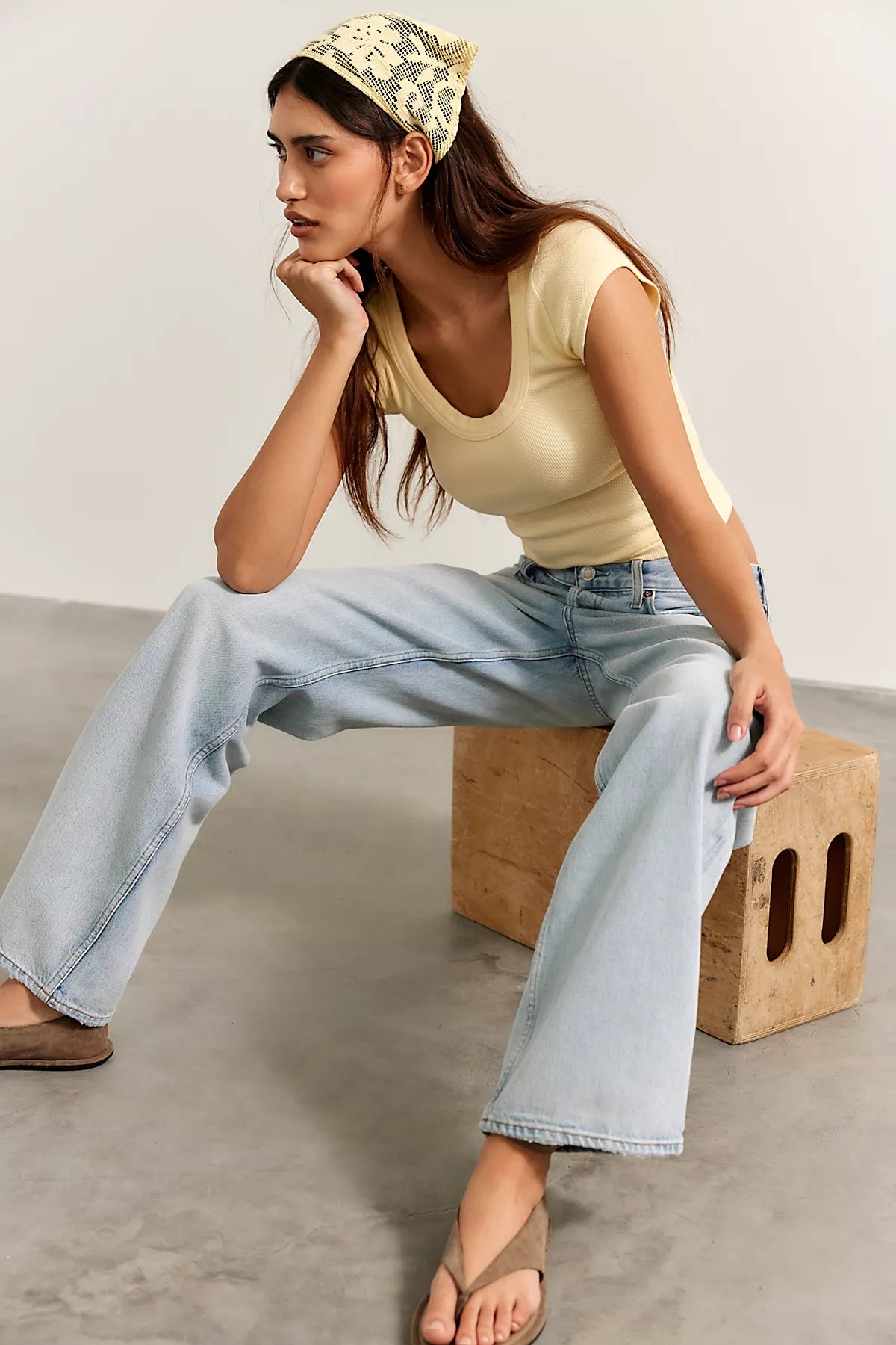 AGOLDE Low-Rise Loose Jeans