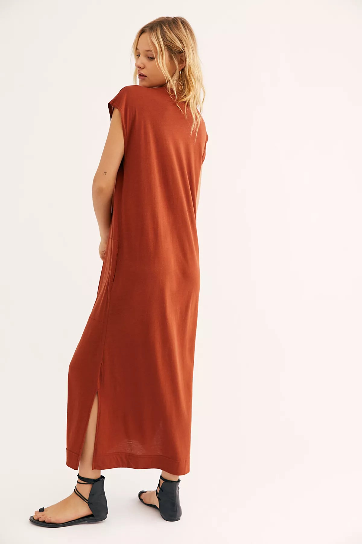 All Day Long Midi T-Shirt Dress