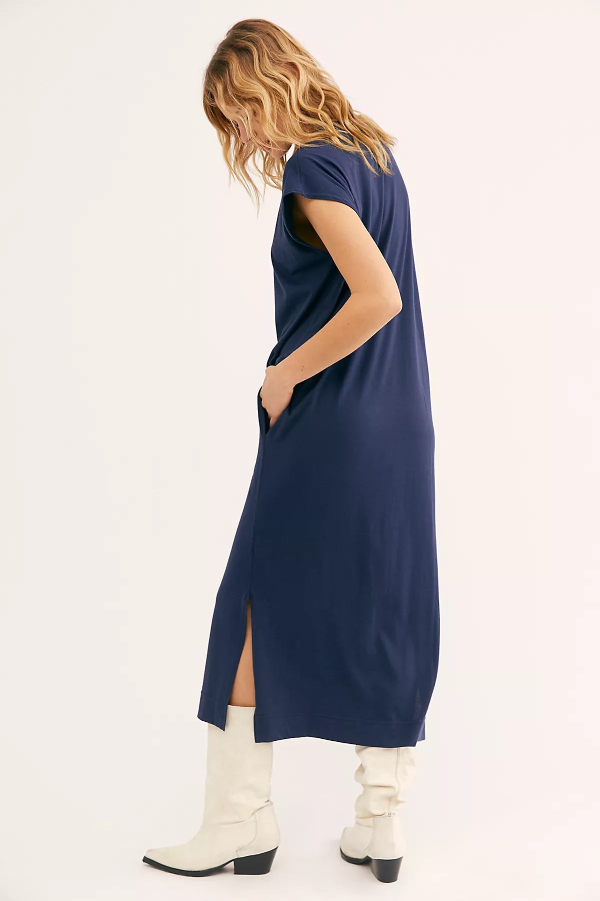 All Day Long Midi T-Shirt Dress