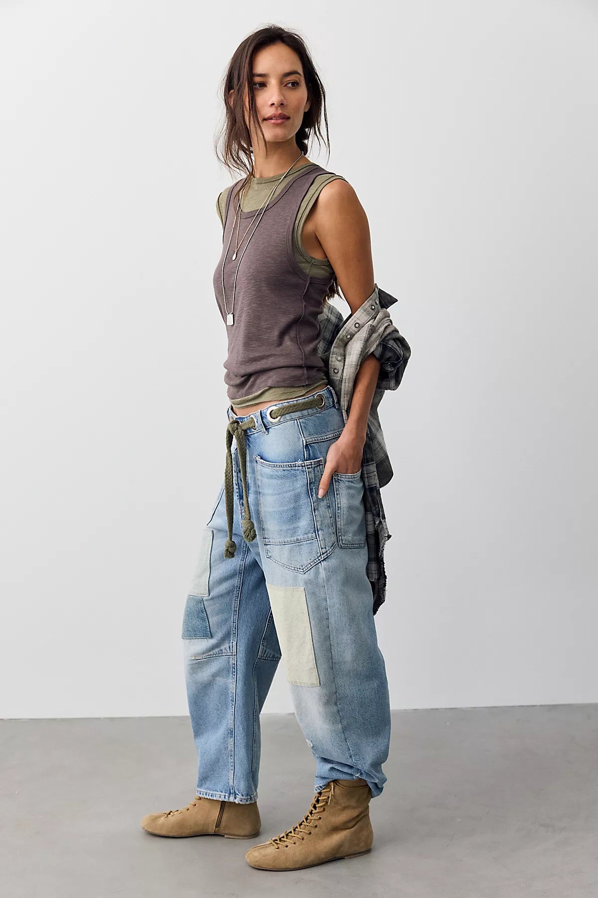 We The Free Moxie Pull-On Barrel Jeans