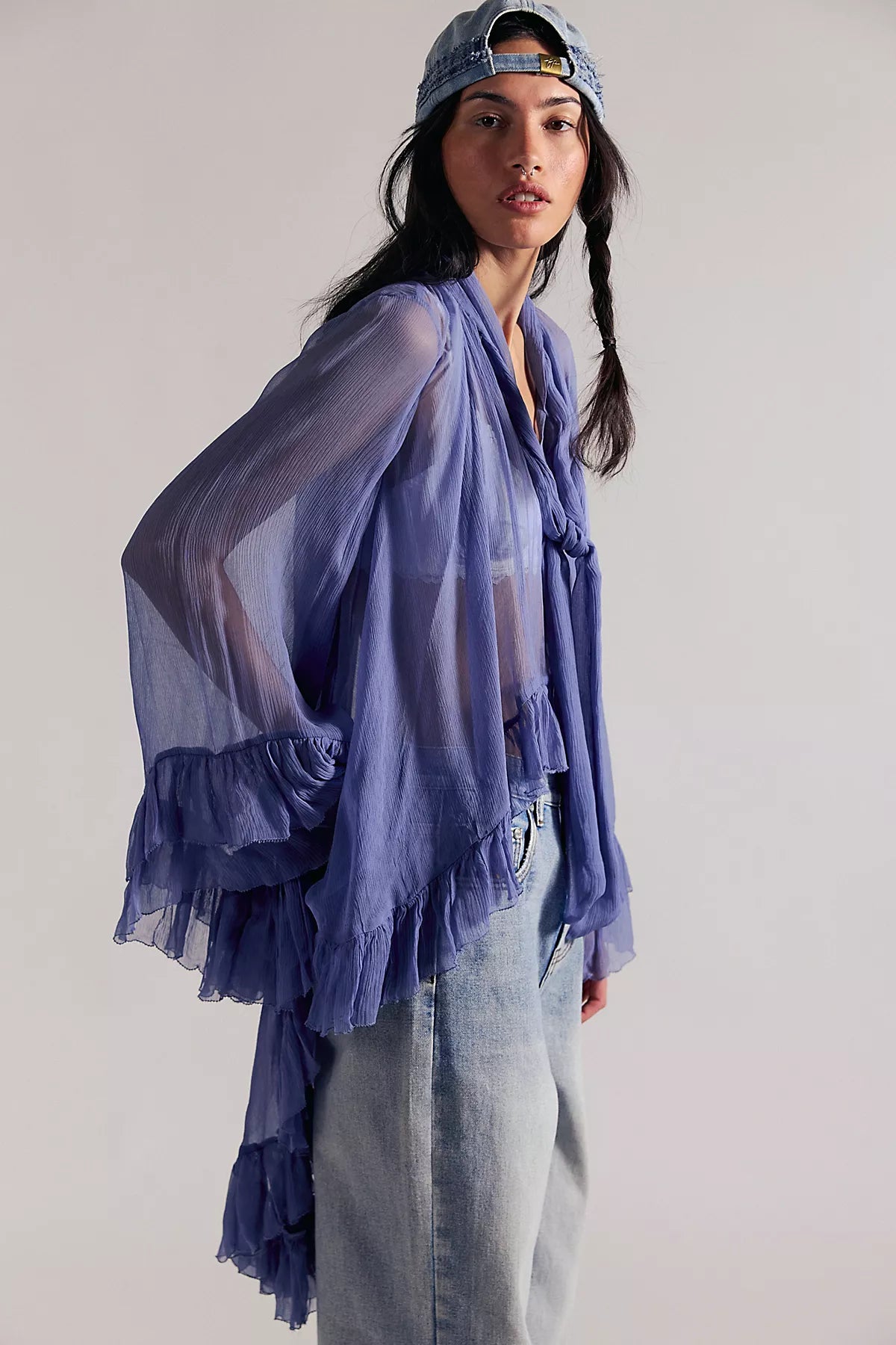 Full Sleeve Frill Top