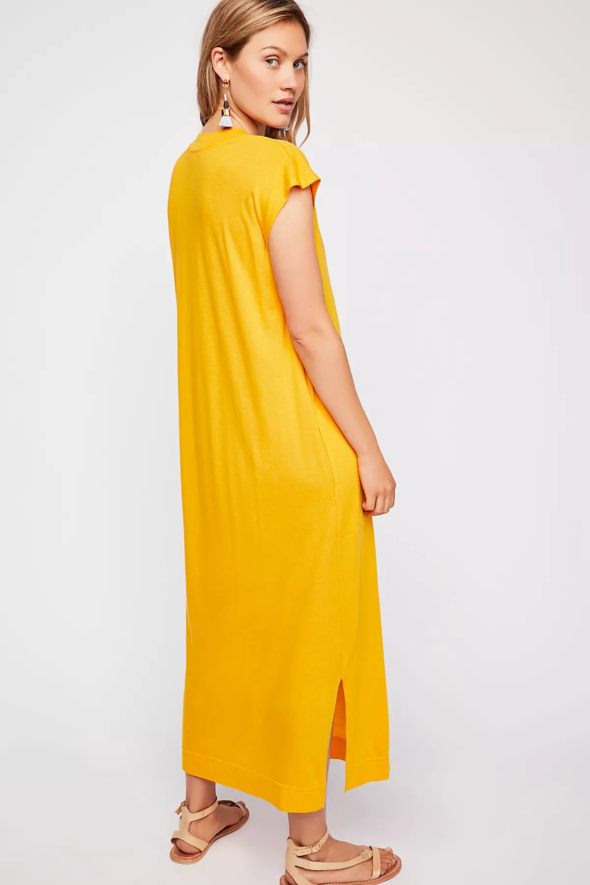 All Day Long Midi T-Shirt Dress