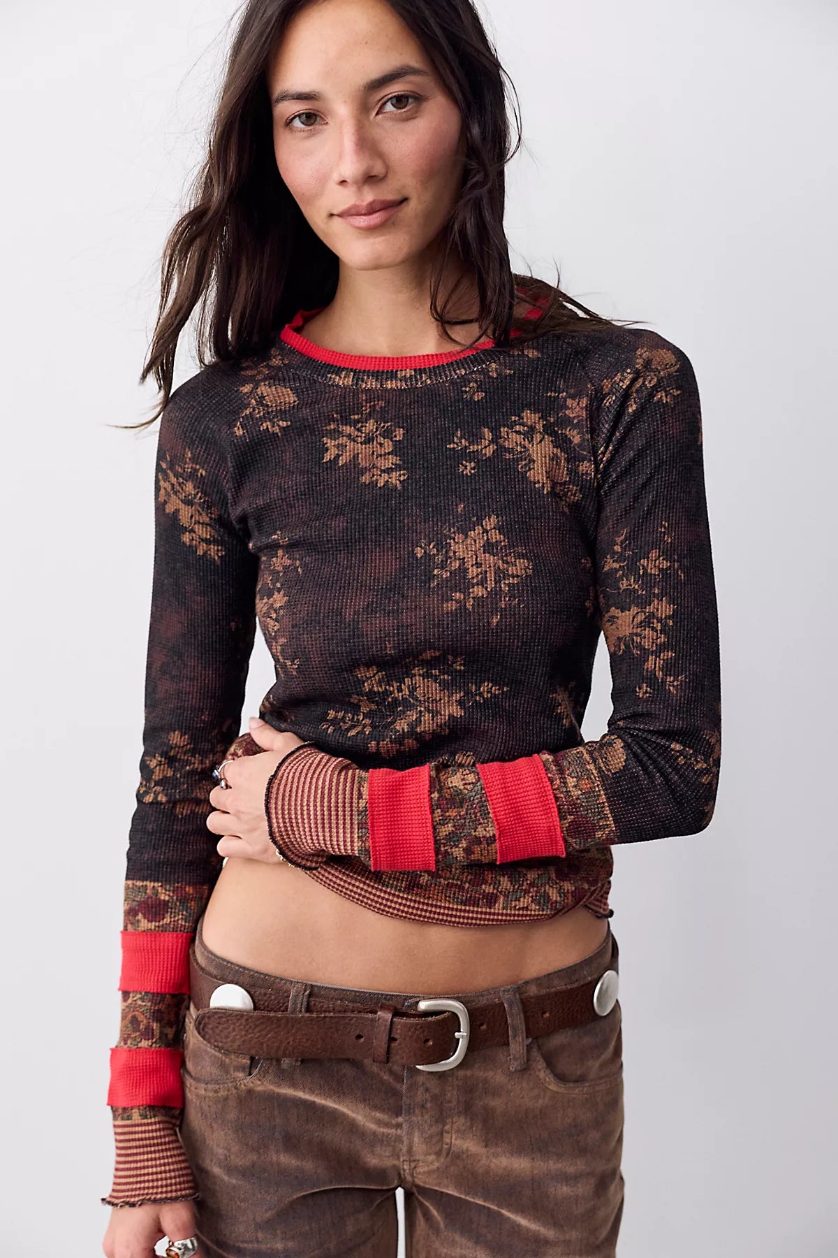 Easy Does It Printed Top