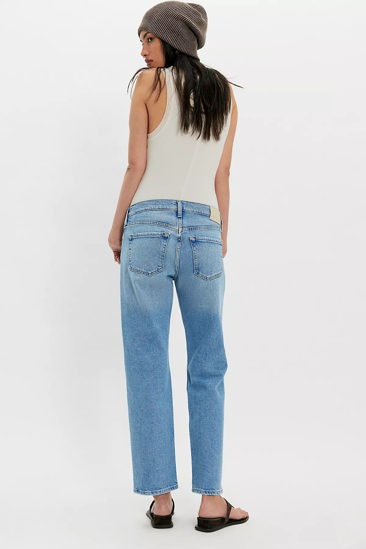 Citizens of Humanity Anissa Low-Rise Straight Leg Jeans