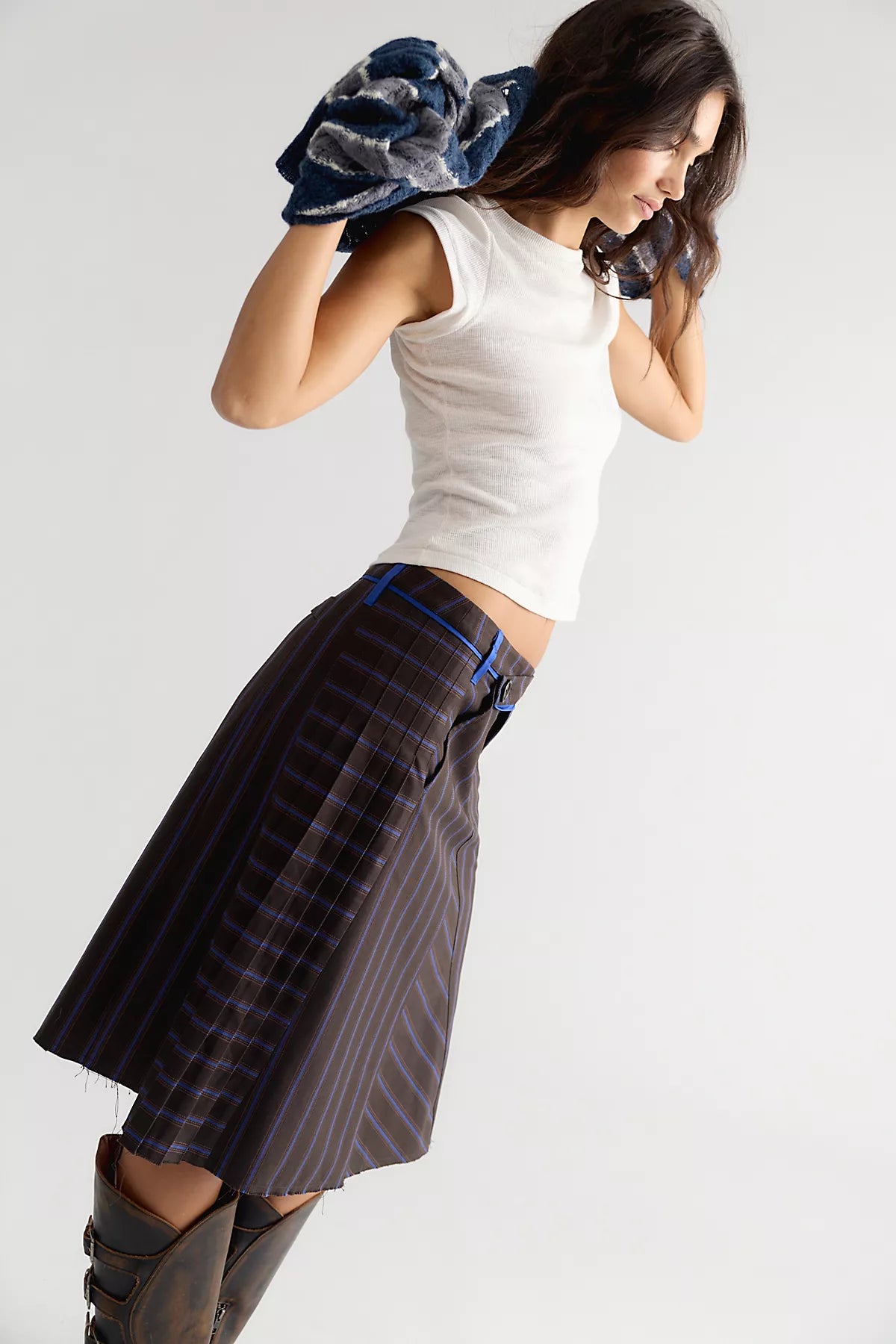 Final Score Midi Skirt
