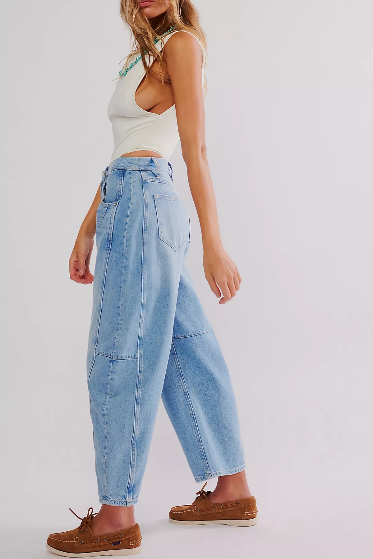 We The Free CRVY Venus Barrel Jeans
