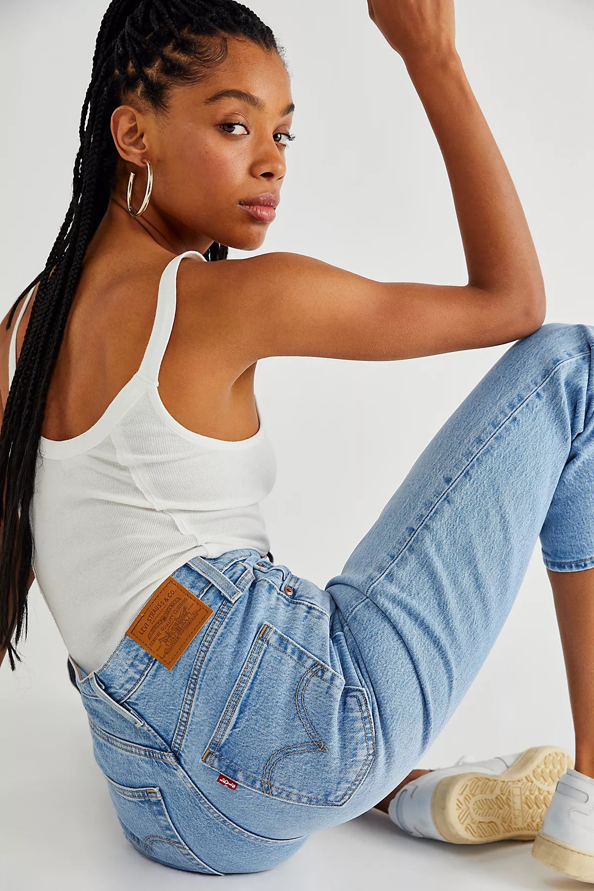 Levi's Ribcage Straight Ankle Jeans