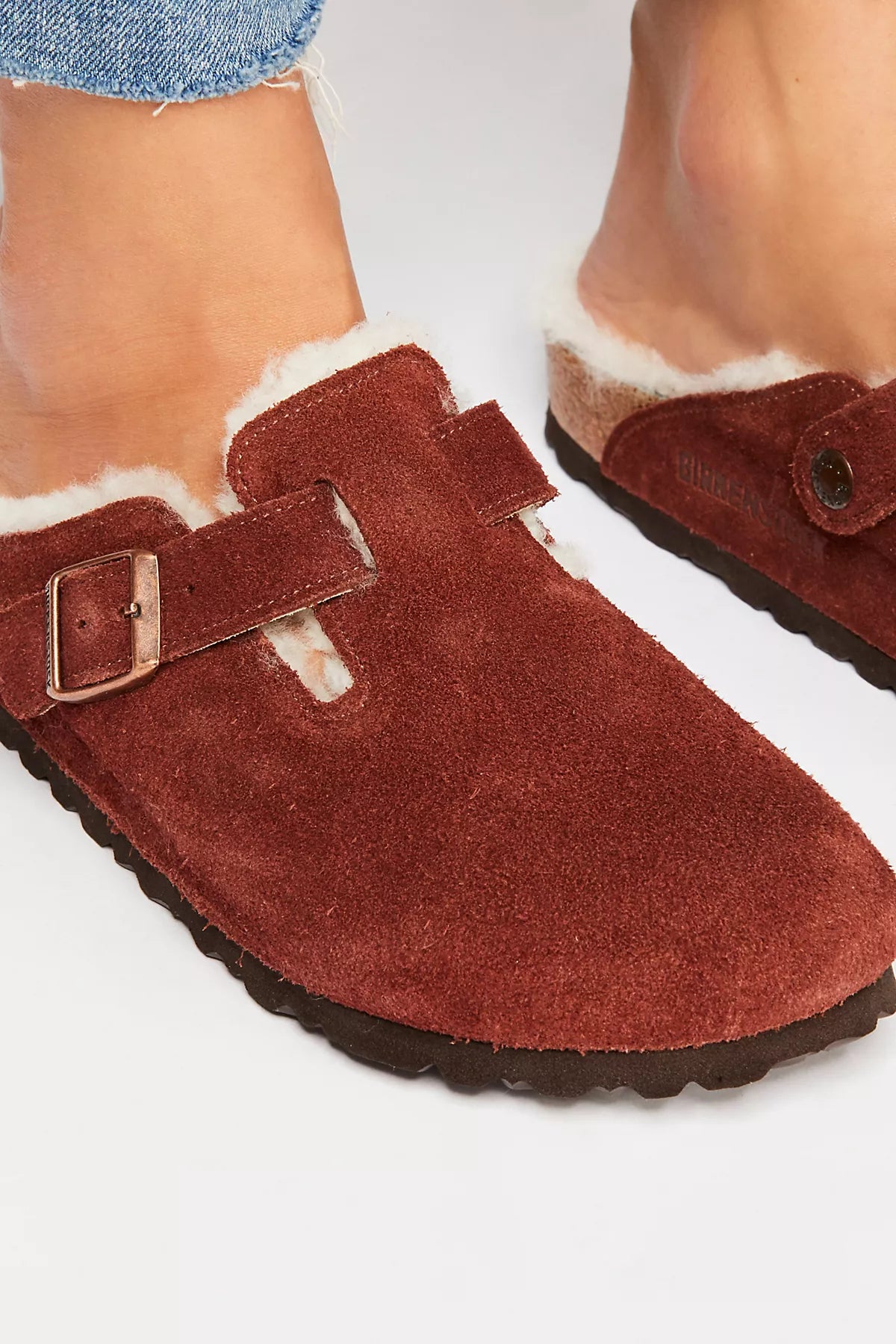 Birkenstock Boston Shearling Clogs