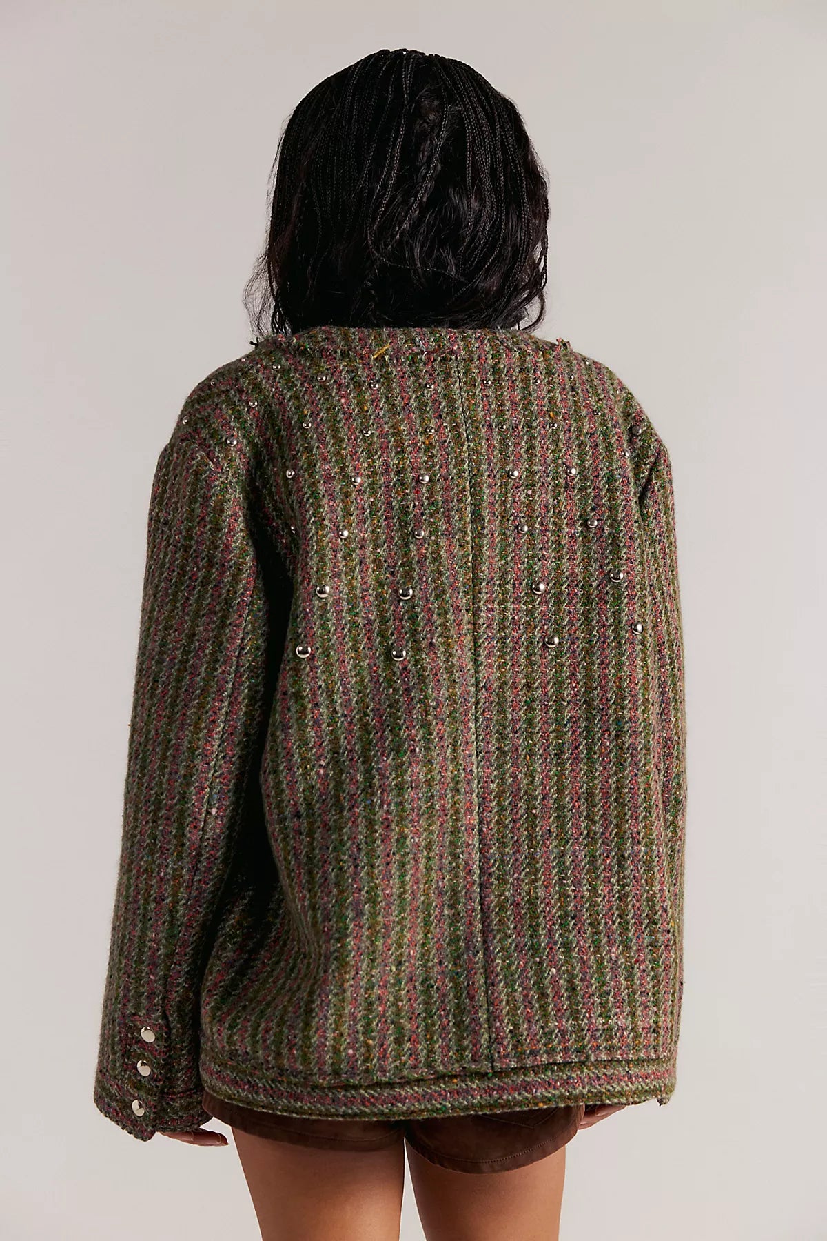 CLUTCHGOLF Mohair Studded Jacket