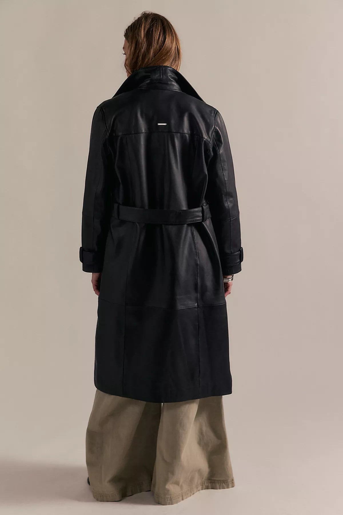 Deadwood Terra Leather Trench Coat