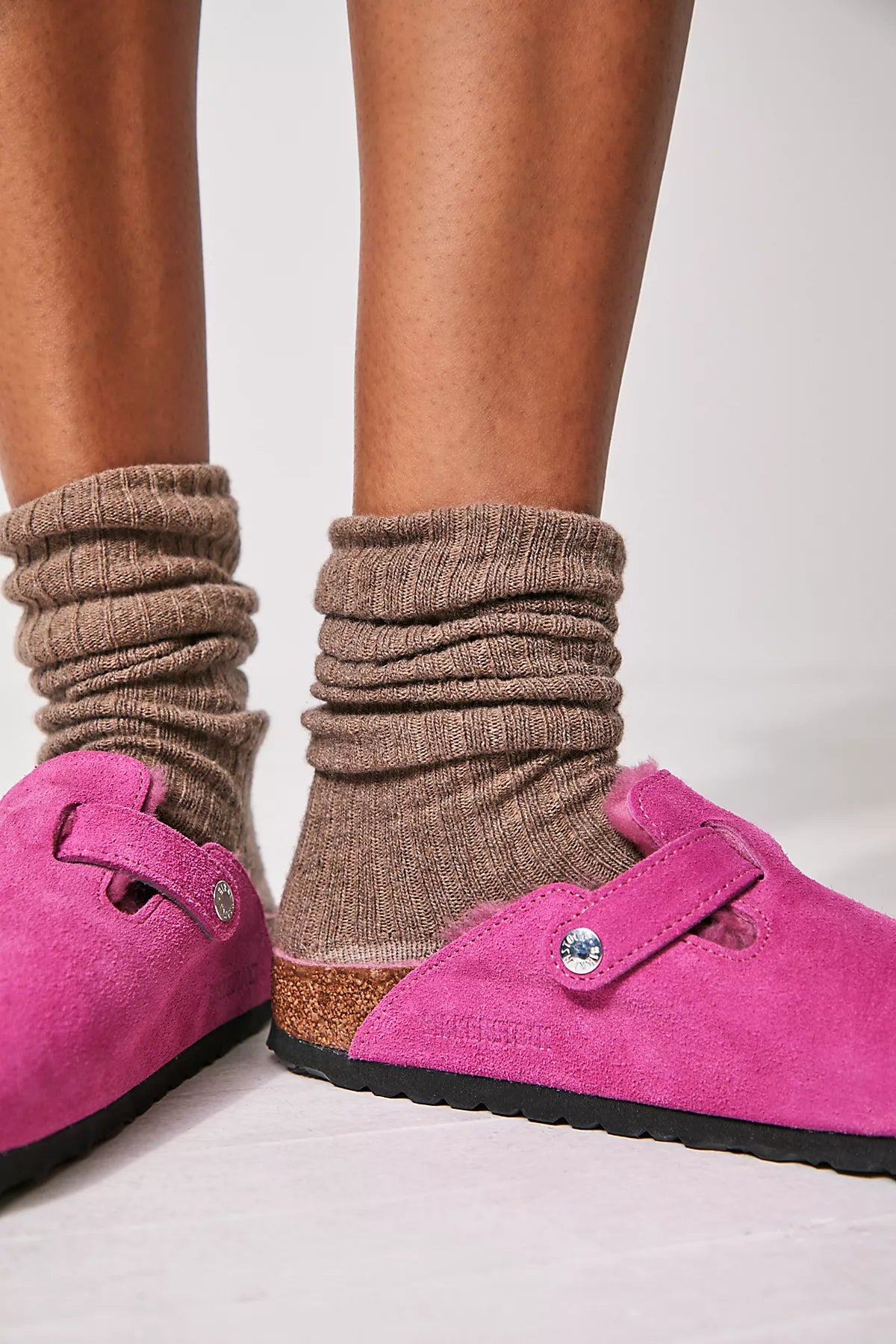 Birkenstock Boston Shearling Clogs