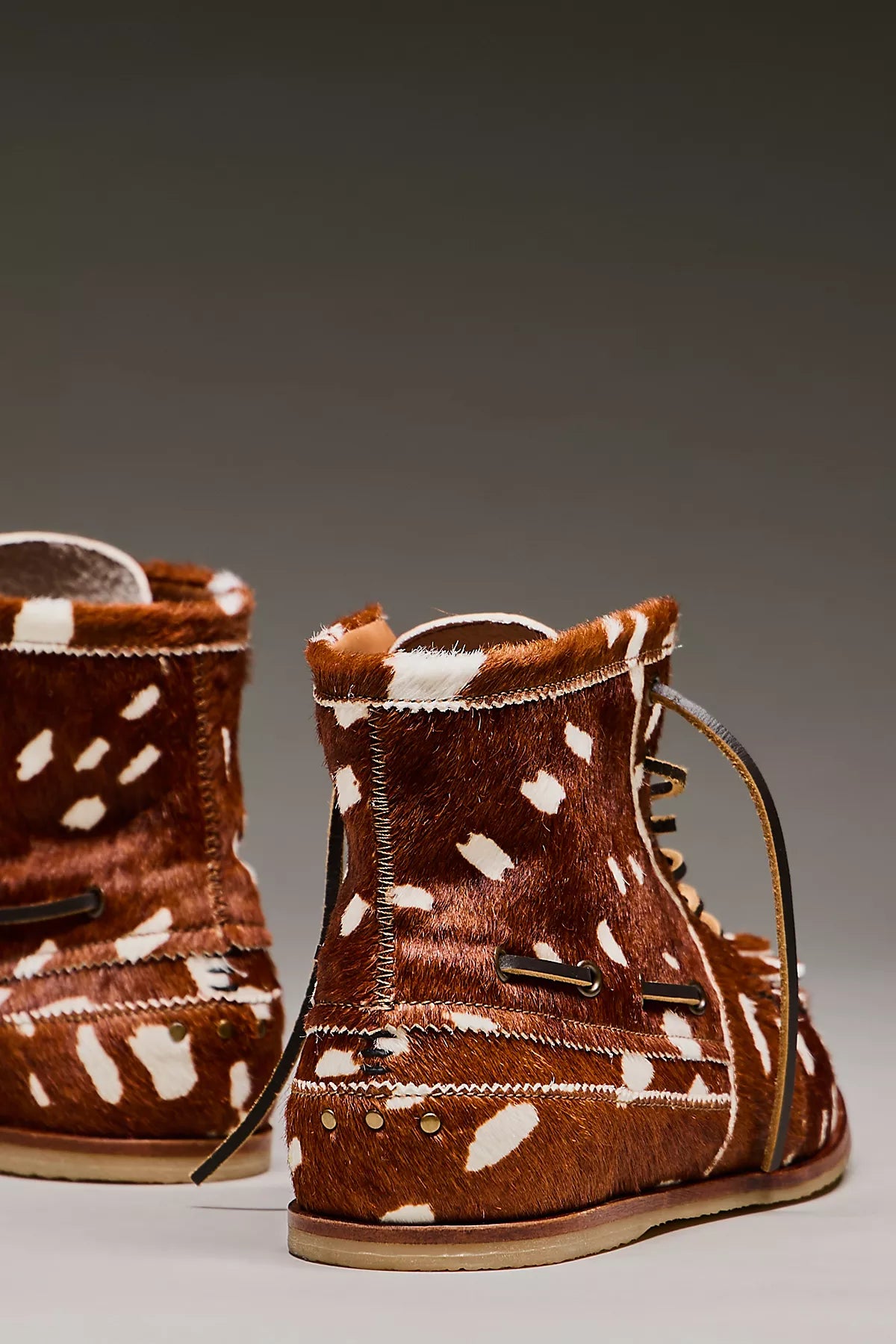 We The Free Hair-On Benny Boat Shoe Boots