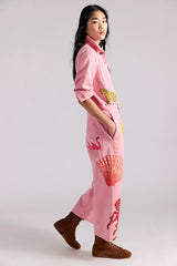 Denim And Bone Desert Sun Jumpsuit