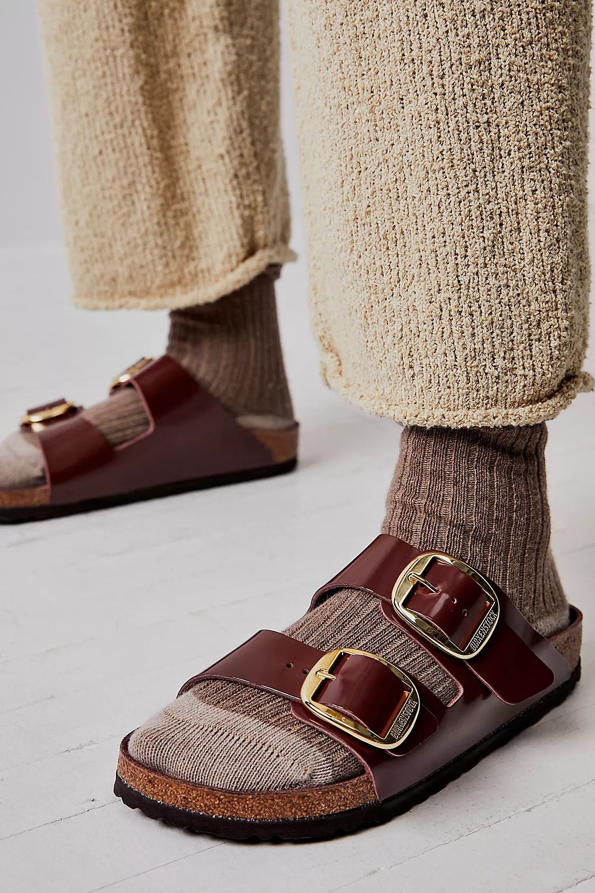 Birkenstock Arizona Big Buckle High Shine Sandals