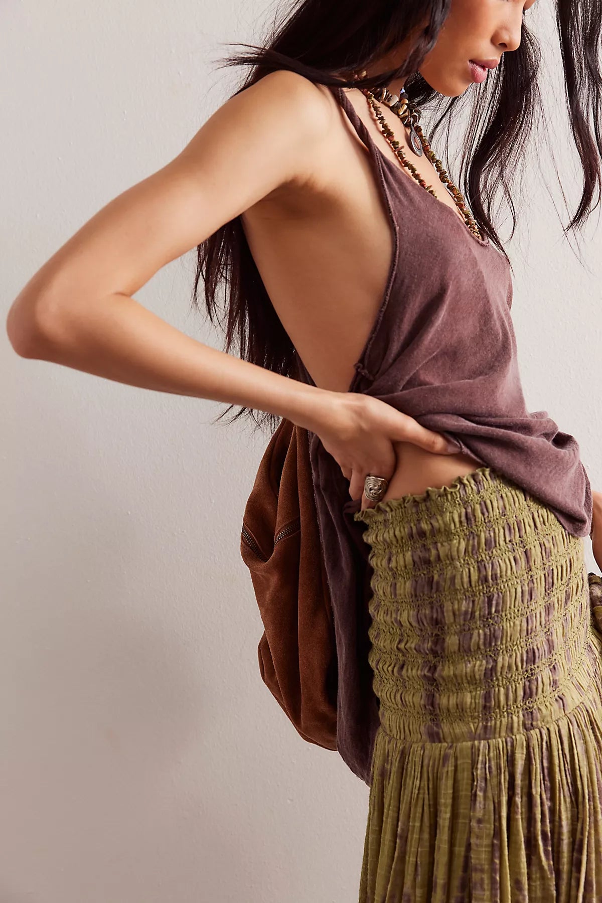 FP One Ravenna Printed Convertible Maxi Skirt