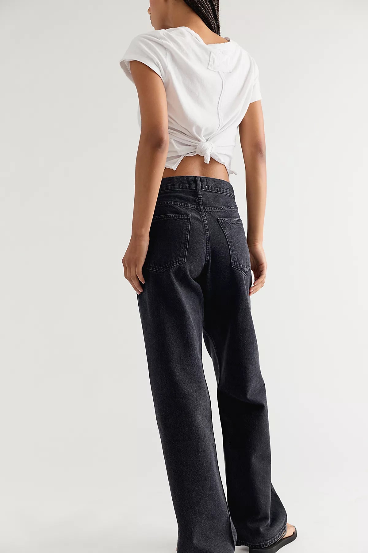 AGOLDE Low-Rise Loose Jeans