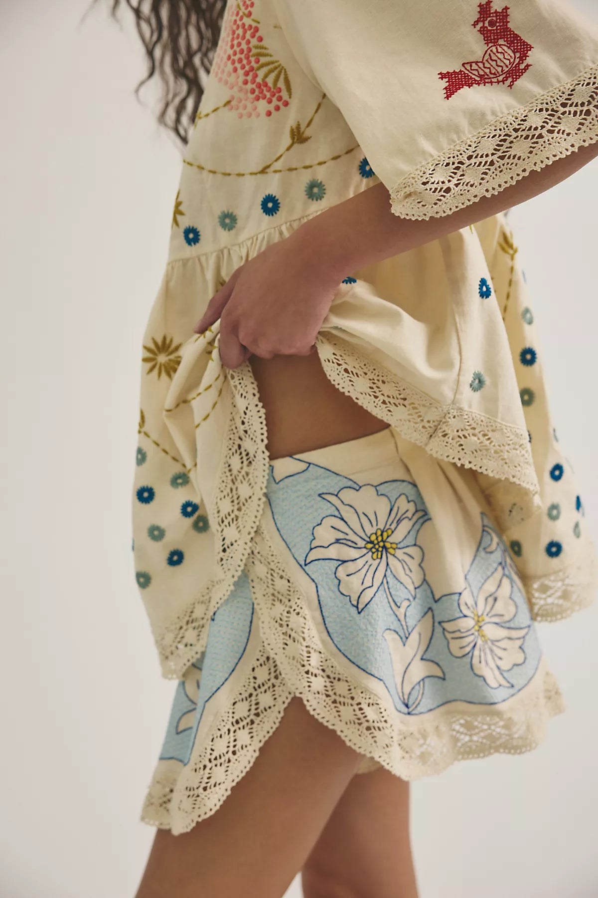 Fairytale In The Mossy Forest Babydoll Tunic