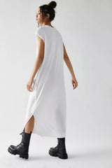 All Day Long Midi T-Shirt Dress