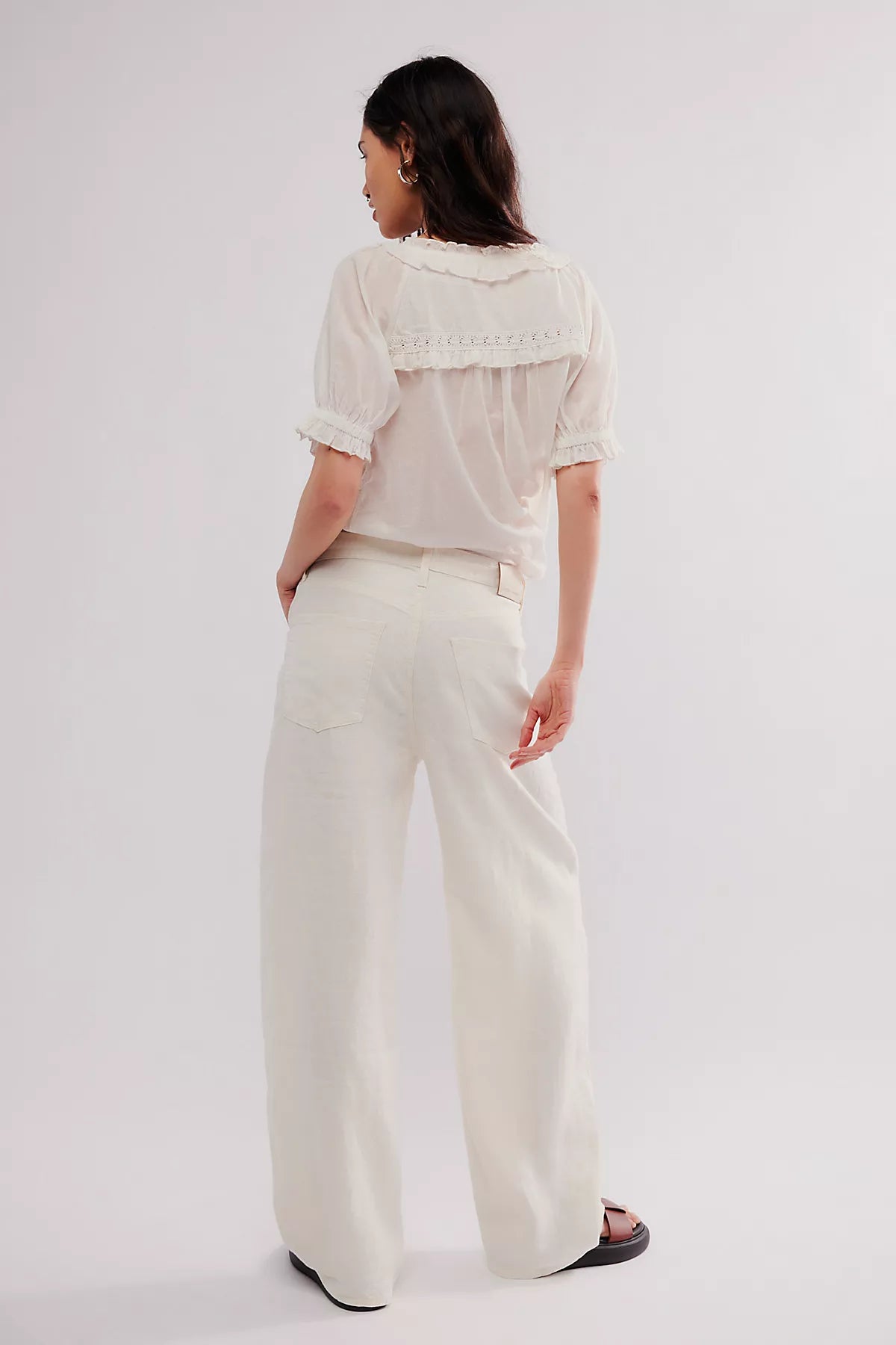 Citizens of Humanity Brynn Drawstring Linen Trousers