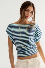 Geel Fletcher Striped Top