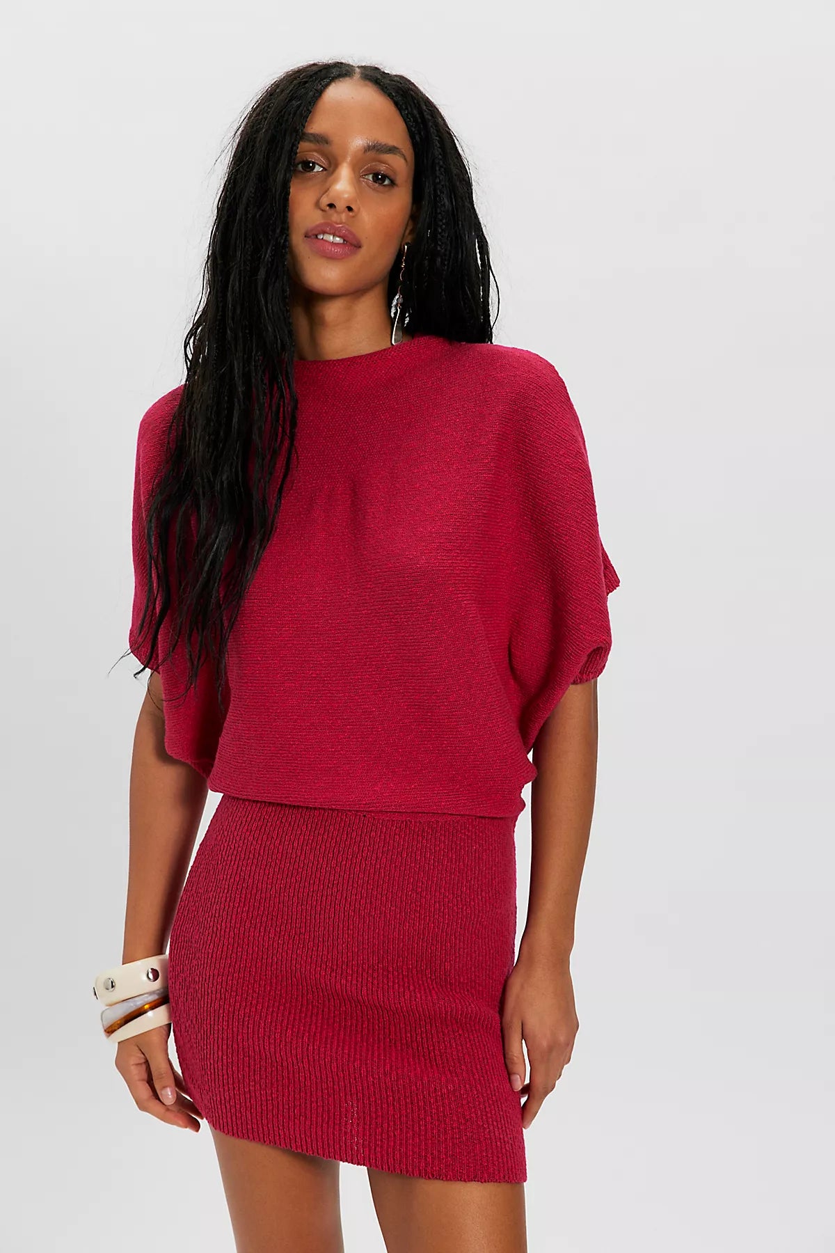Amara Mini Sweater Dress