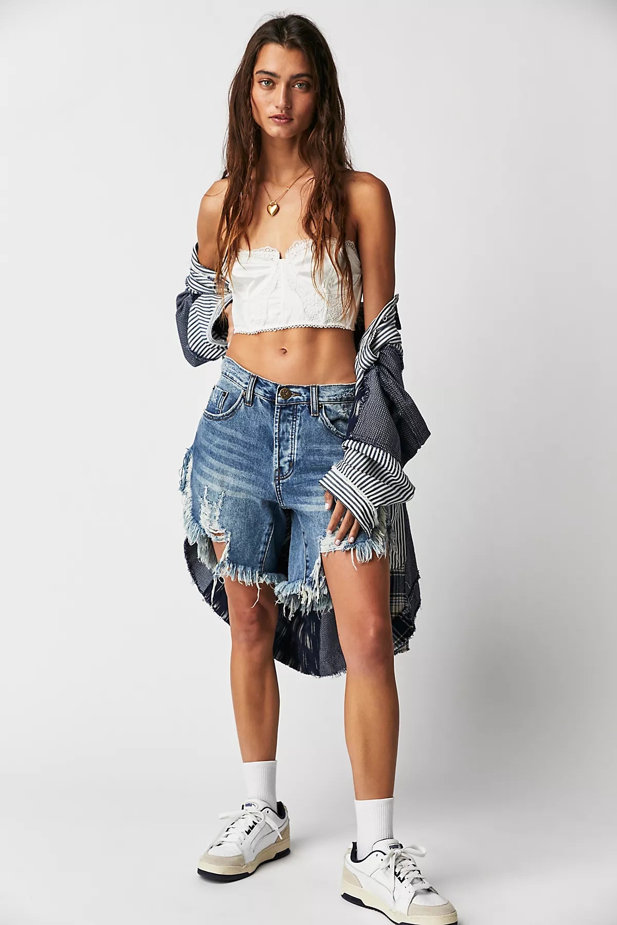 OneTeaspoon Frankies Cutoff Shorts