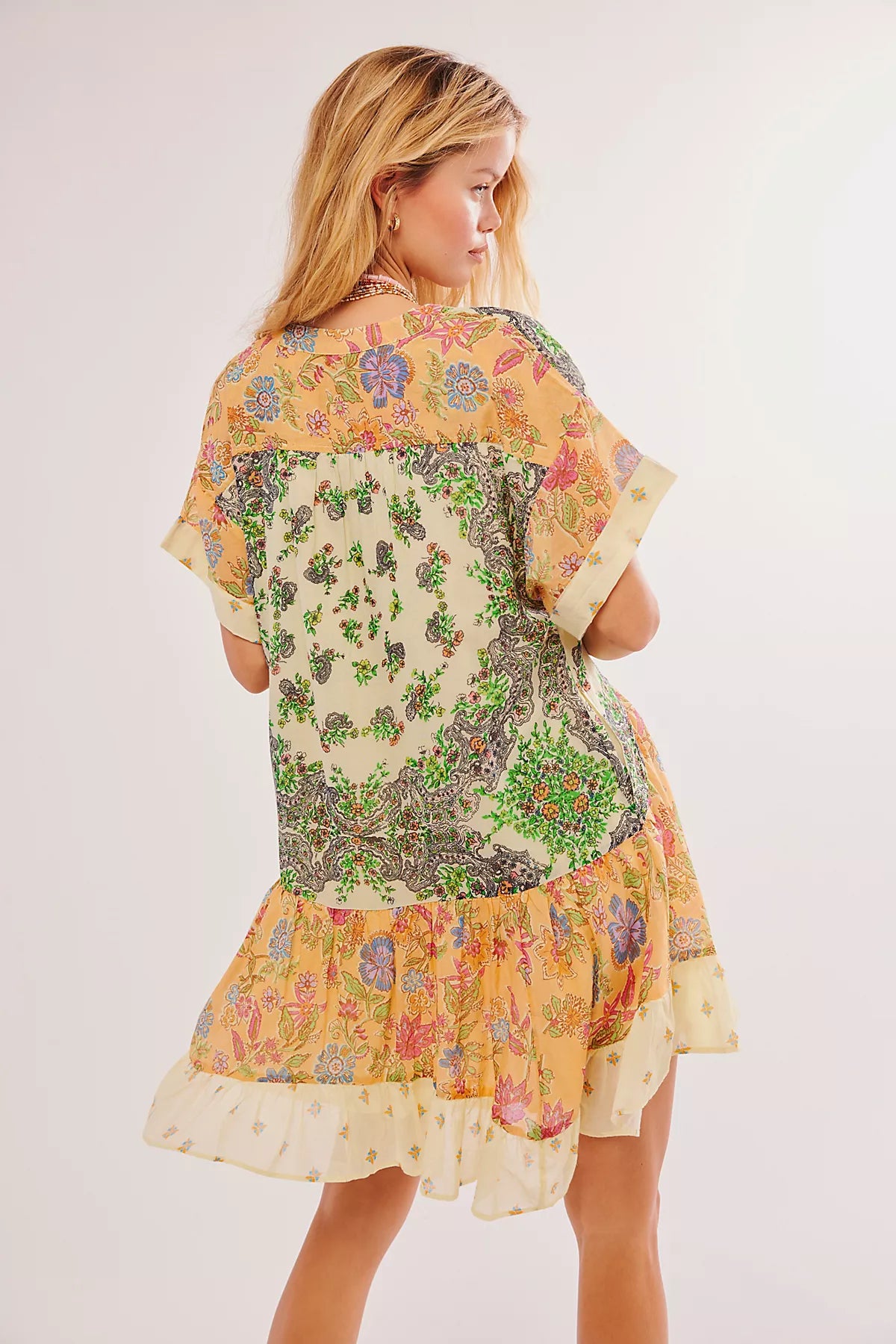 Agnes Printed Mini Dress