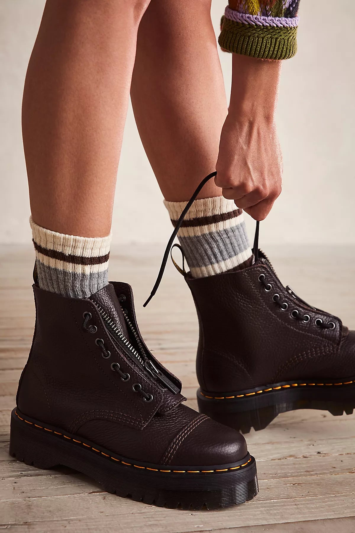 Dr. Martens Sinclair Zip Front Boots