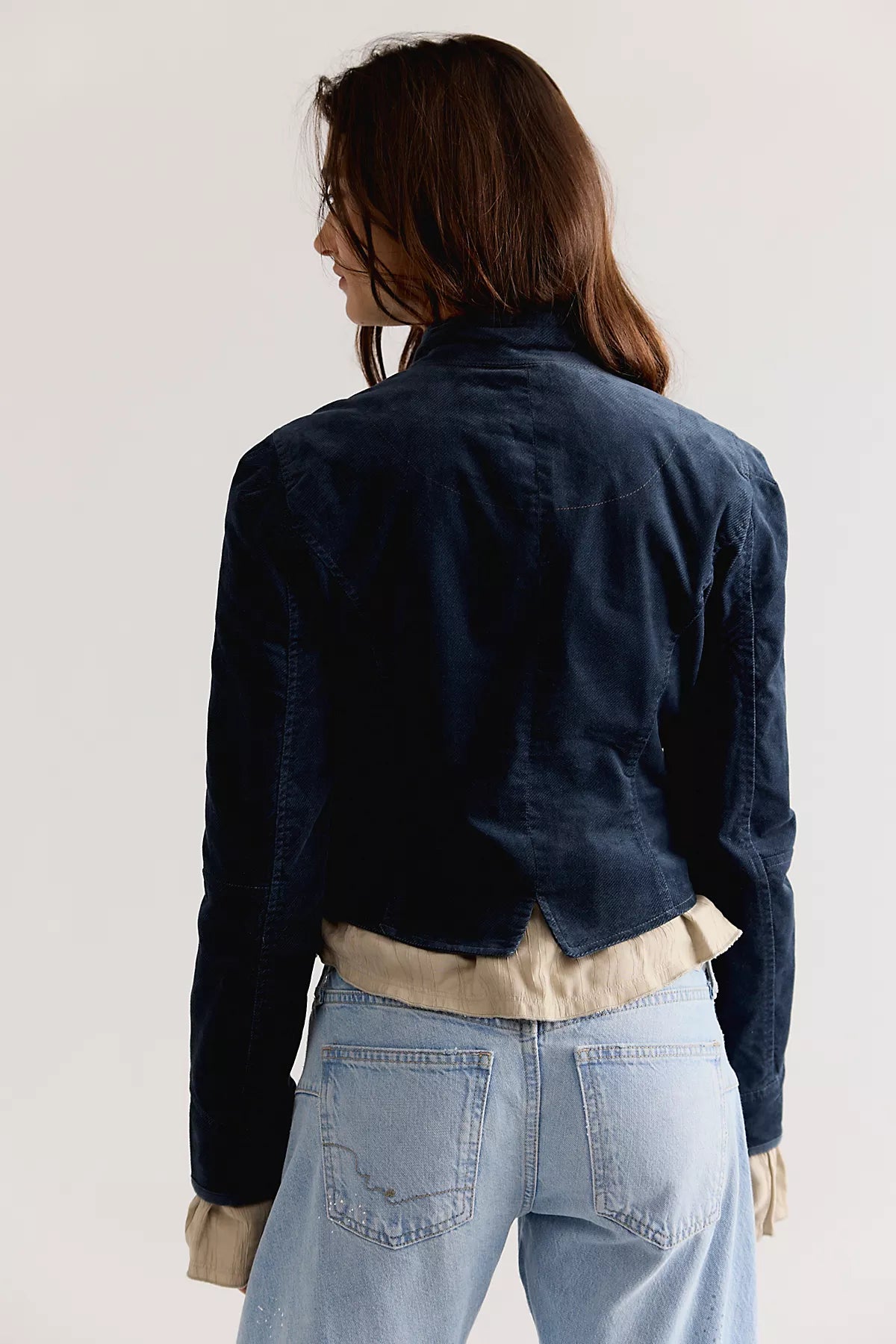 Cloud Nine Ruffle Band Jacket