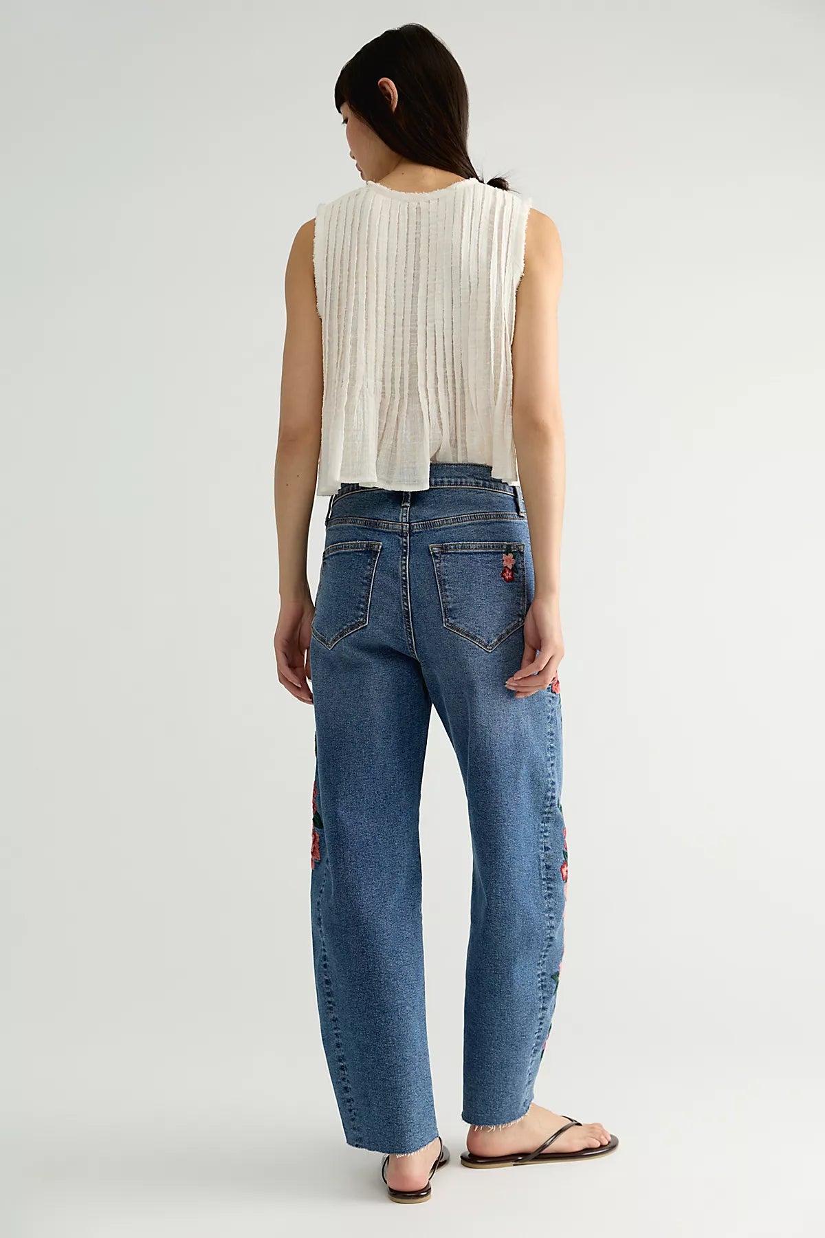 Driftwood Parker Embroidered Jeans